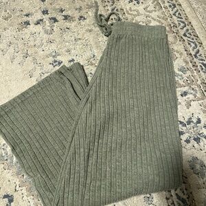 Shein straight leg ribbed pants